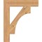 Ekena Millwork Westlake Block Smooth Bracket, Western Red Cedar, 3 1/2"W x 20"D x 24"H BKT04X20X24WTL05SWR - alternate 3